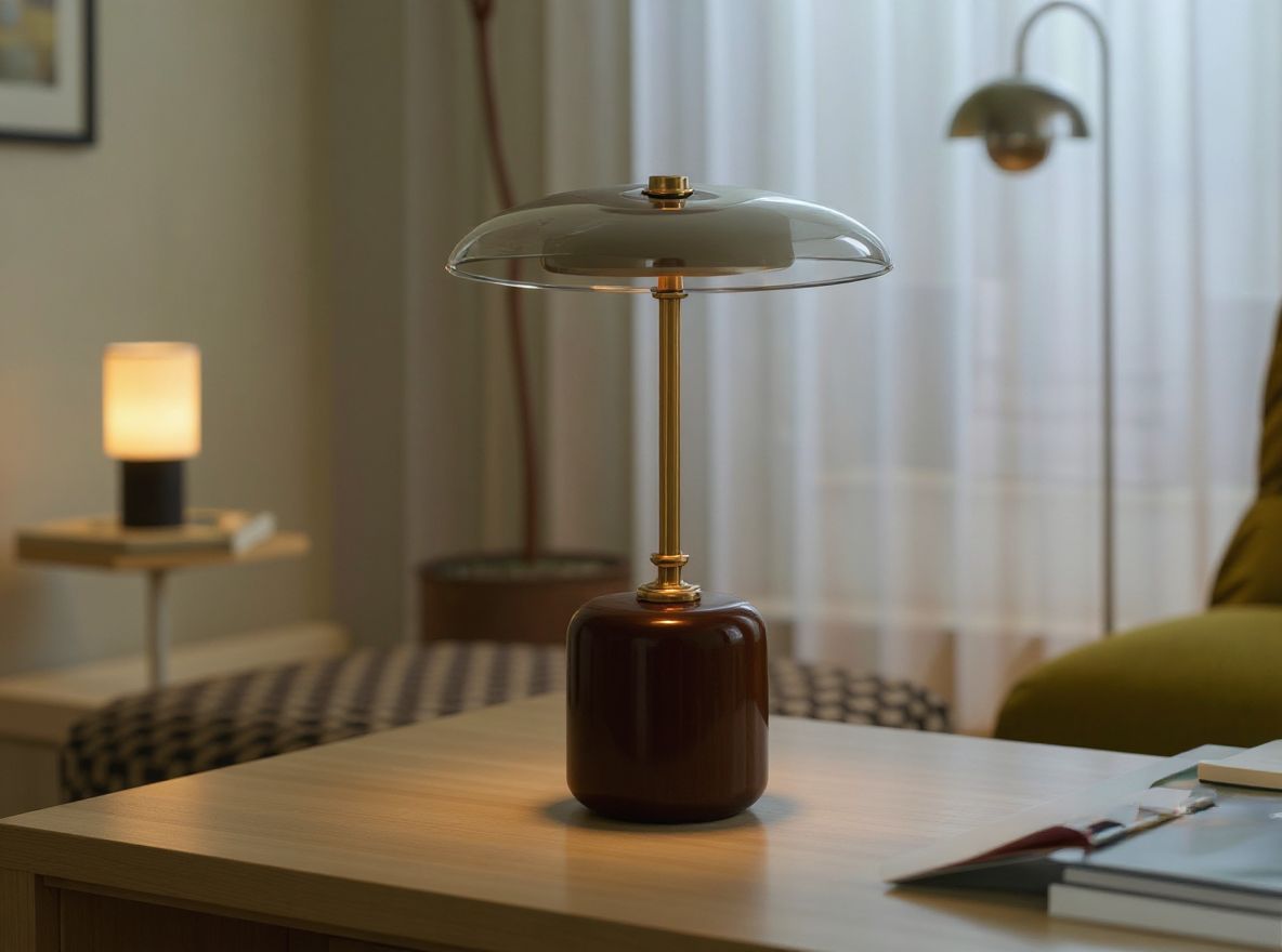 American Mid-Century Modern Table Lamp